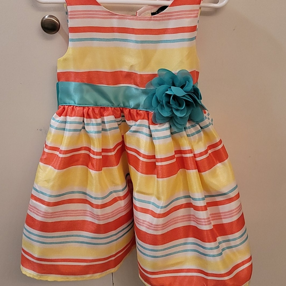 Pink and Violet summer dress 4t